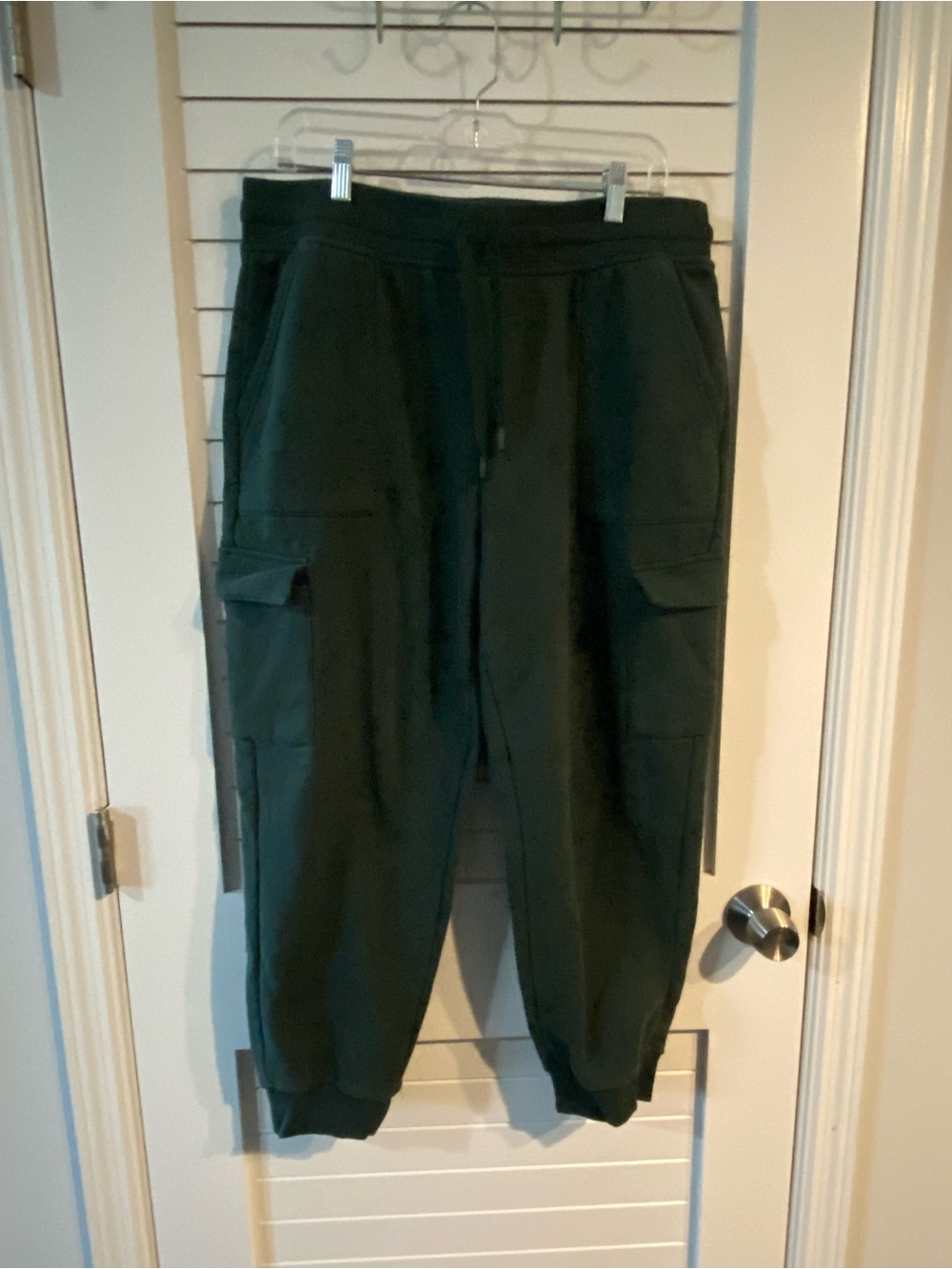 Gaia Yoga Green Baggy Cargo Sweatpants Size XL